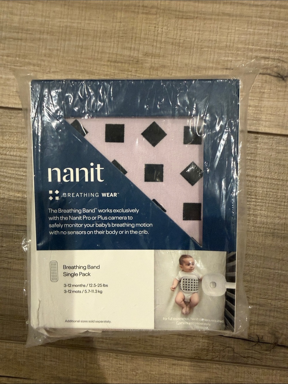 Nanit Lilac Breathing Band